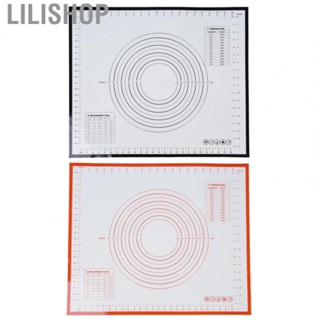 Lilishop Silicone Baking Mat Silicone Pastry Mat Scale for Dough