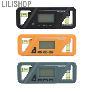 Lilishop Mini Digital Level  Quick Response Digital Level Inclinometer Plastic LCD Screen  for Timber Processing