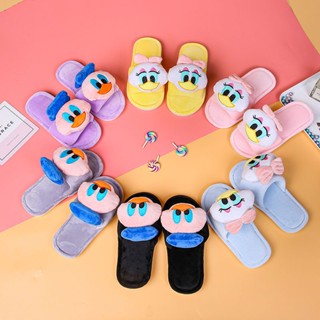 Slippers household anti-skid household slippers indoor plush slippers soft-soled students cartoon winter personality childrens slippers