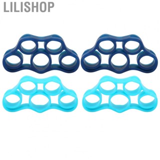 Lilishop Finger Exerciser  Soft Silicone Finger Trainer 2Pcs  for Family