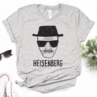 Heisenberg เสื้อยืดลําลอง แขนสั้น พิมพ์ลายอนิเมะญี่ปุ่น แนวสตรีท สําหรับสตรี 2000s