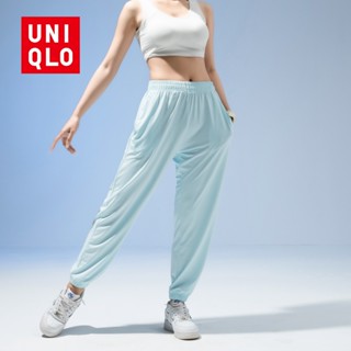 Uniqlo กางเกงเลกกิ้ง กันแดด ระบายอากาศ UPF50+ 2023 รุ่นใหม่ 2 เหมาะกับฤดูร้อน สําหรับผู้หญิง