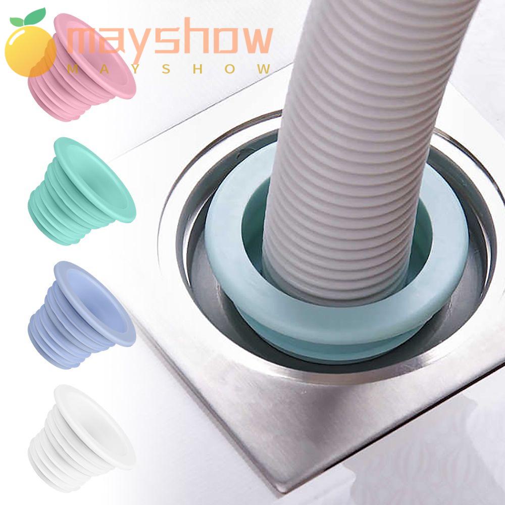 Mayshow ท่อระบายน้ําแหวนซีลห้องน้ําท่อเชื่อมต่อแมลงกันแมลงล้าง|ฝาครอบซีล