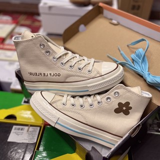 Converse x Golf Tlyer TTC Little Flower รองเท้าผ้าใบลําลอง ข้อสูง ไซซ์:36-44