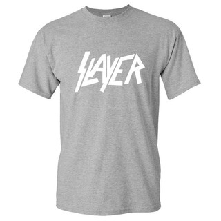 เสื้อยืดผ้าฝ้าย แขนสั้น พิมพ์ลาย Slayer วงเมทัล ขนาดใหญ่ สไตล์ฮิปฮอป ปาร์ตี้ สําหรับผู้ชาย ไซซ์ 4XL 5XL 6XL