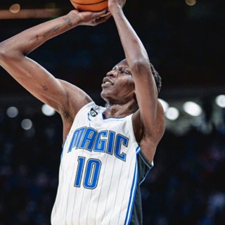 เสื้อกีฬาบาสเก็ตบอล Orlando Magic 22-23 Season Jersey NO.10 Bol Bol สําหรับผู้ชาย