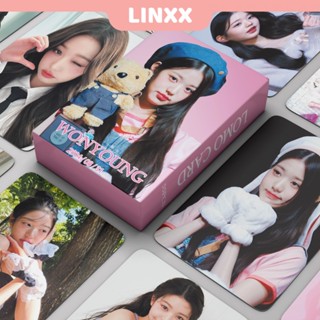 Linxx โปสการ์ดอัลบั้ม IVE Wonyoung Lomo Card Kpop 55 ชิ้น