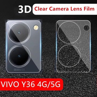 ฟิล์มกระจกนิรภัยกันรอยหน้าจอ 3D 9H ทรงโค้ง สําหรับ Vivo Y36 Y27 Y 36 VivoY36 4G 5G 1-2 ชิ้น