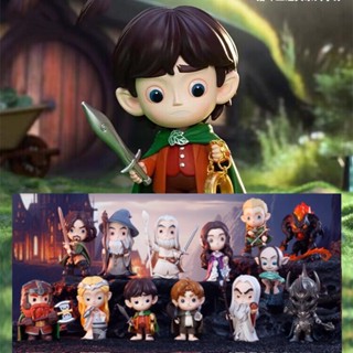 ★Hgtoys★ [เลือกได้] [ของแท้] Popmart the Lord of the Rings Series กล่องสุ่ม ตุ๊กตา ของขวัญ ตกแต่ง อินเทรนด์