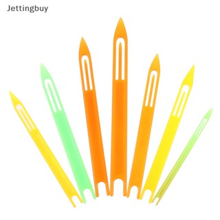 [Jettingbuy] ใหม่ พร้อมส่ง สายตาข่ายถัก กันสนิม สําหรับตกปลา 7 ชิ้น