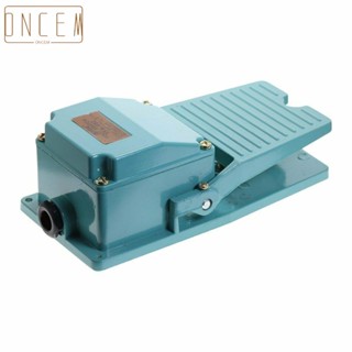 【ONCEMOREAGAIN】Foot Switch AC 250V 10A Type Foot Iron Case Non-slip Switch Accessories