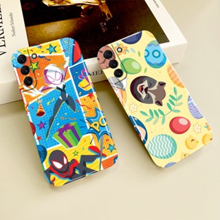 เคสโทรศัพท์มือถือ พิมพ์ลายการ์ตูนมาร์เวล สไปเดอร์แมน สําหรับ Samsung Galaxy S23 S22 S21 S20FE Note 10 9 Ultra Plus A73 A71 A53 A52 A51 A50 A13 A12 A03 S A02 S 5G