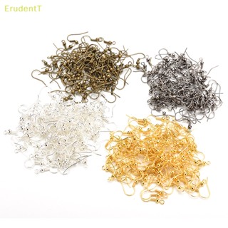 [ErudentT] ต่างหูตะขอ ชุบเงิน 4 สี สําหรับทําเครื่องประดับ 100 ชิ้น [ใหม่]