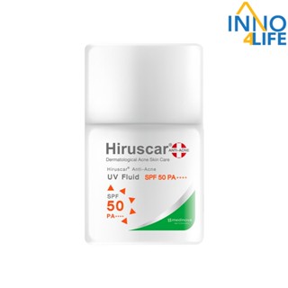 Hiruscar Anti Acne UV Fluid SPF 50 PA ++++ 25 ml. ฮีรูสการ์ แอนตี้ แอคเน่ ครีมกันแดด 5 มล.exp.07/25 [inno]