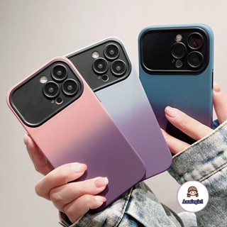 เคสโทรศัพท์มือถือ ไล่โทนสีม่วง กันกระแทก 2 ชั้น สําหรับ IPhone 14 11 14 Pro Max IP 13 Pro 12 Pro Max 14 Plus