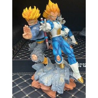 พร้อมส่ง โมเดลฟิกเกอร์ อนิเมะ GK Air World Resonance Father Son Povegeta Trunks Dragon Ball จัดส่ง 24 ชั่วโมง