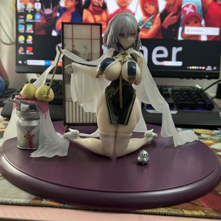 9.9 เหนื่อยมากตุ๊กตาโมเดลฟิกเกอร์ Sirius Bibo Qingyun Figure Azur Lane Ship Granny Deluxe Edition สําหรับตกแต่ง