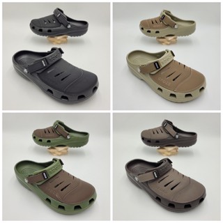 Crocs Yukon Mesa รองเท้าลําลอง สําหรับผู้ใหญ่ (สายรัดปรับได้)