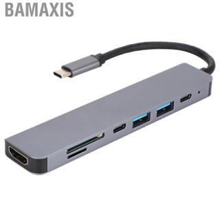 Bamaxis 7 In 1 Hub Type C To USB PD Fast Charging Docking 4K 2K 3840 X