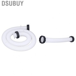 Dsubuy Pool Pump Replacement Hose For 1.5in Dia White