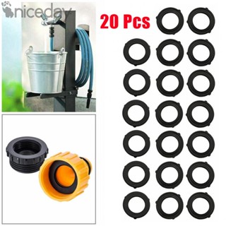 #NICEDAY-Rubber Hose Pipe Washers 20pcs Faucet Tabs Seals Washer Fittings Parts