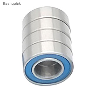 Flashquick ตลับลูกปืนร่องลึก 688-2RS 8x16x5 มม. สีฟ้า คุณภาพสูง สําหรับรถบังคับ รถบรรทุกบังคับ 5 ชิ้น