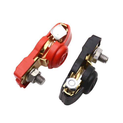 ขั้วแบต ขั้วแบตทองเหลือง ปลดง่าย ป้องกันไฟรั่ว สวิตช์ปิด - เปิด ขั้วแบตรถยนต์ ขั้วแบตเตอรี่ ขั้วแบตเตอรี่รถยนต์ทองเหลือง - รูปที่ 3