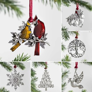 New Christmas Tree Decoration Christmas Pendant Metal Snowman Pendant Home Decor