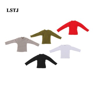 [Lstjj] เสื้อยืดแขนยาว สเกล 1/12 สําหรับตุ๊กตา ฟิกเกอร์ 6 นิ้ว