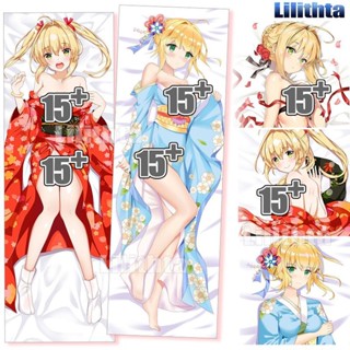 ปลอกหมอน พิมพ์ลายการ์ตูนอนิเมะ Dakimakura Fate Extra Saber Nero Claudius Fate Grand Order Nero Saber สําหรับตกแต่งบ้าน