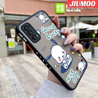 เคสโทรศัพท์ซิลิโคน ใส ขอบสี่เหลี่ยม กันกระแทก ลายการ์ตูน Pochacco สําหรับ OPPO Reno 4 4G Reno 4 5G Reno 4 Pro 4G Reno 4 Pro 5G Reno 4 SE