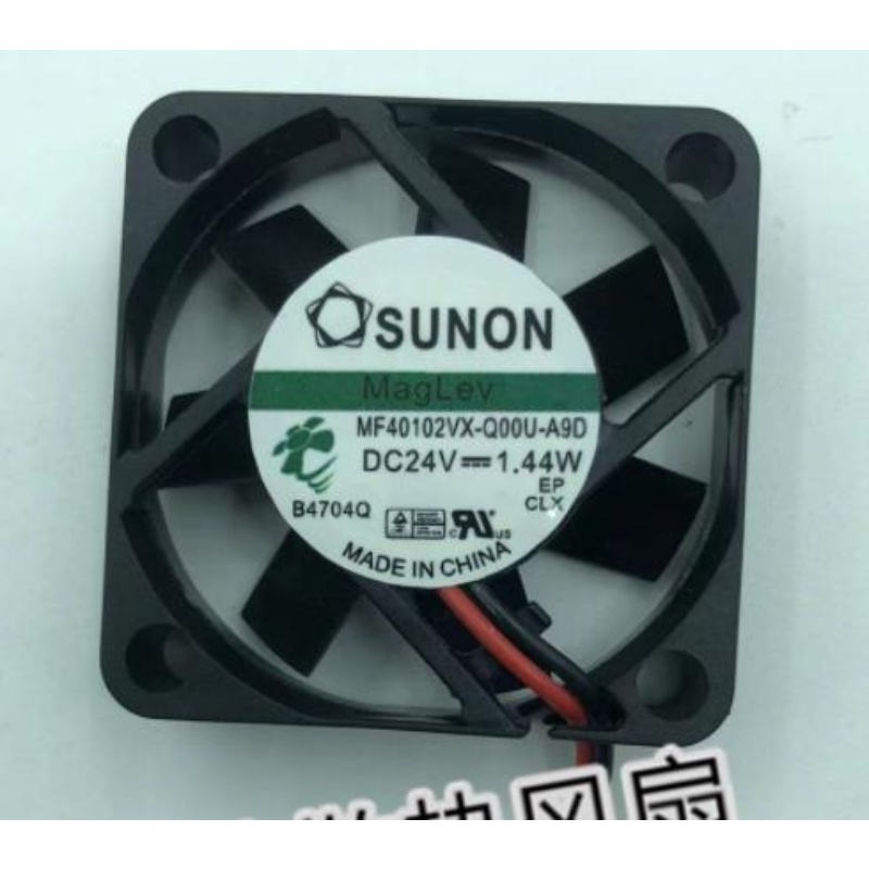 ใหม่ Cooler พัดลมระบายความร้อนสําหรับ SUNON MF40102VX-Q00U-A9D 24V 1.44W 2 สายพัดลมระบายความร้อนเงีย