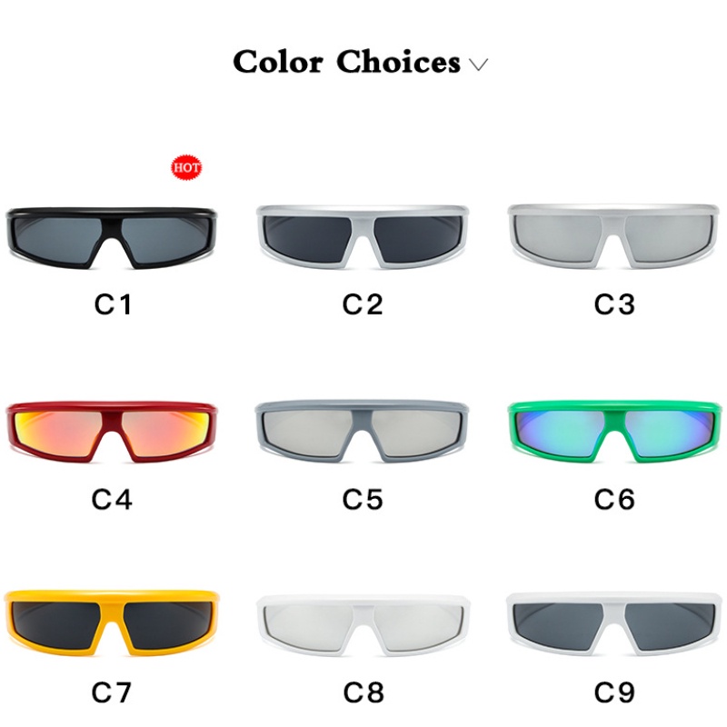 【พร้อมส่ง】COD(San9) ใหม่ แว่นตากันแดด ทรงสี่เหลี่ยมผืนผ้า Y2k สําหรับผู้ชาย และผู้หญิง ราคา ถูกที่สุด ดีลบีเคเค แกลเลอรีภาพที่ 5