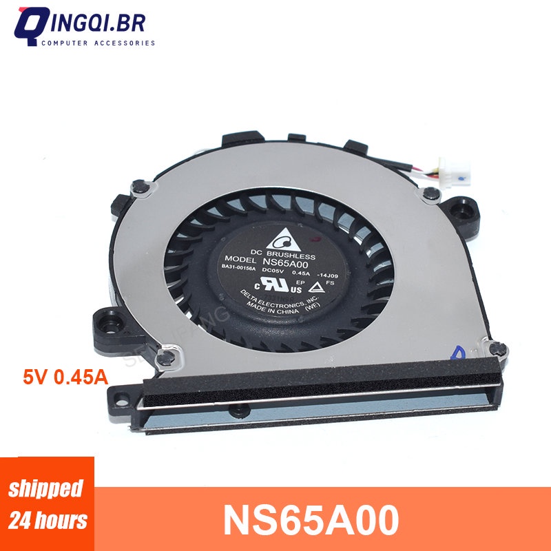 ยี่ห้อใหม่สําหรับ NS65A00 DC05V 0.45A NP-910S5H NT-910S5K BA31-00156A NS65A00-14J09 พัดลมระบายความร้