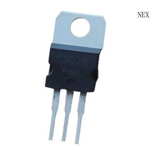 ทรานซิสเตอร์ NEX C2078 TO220 2SC2078 TO-220 2078 3A 80V