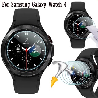 ฟิล์มกระจกนิรภัยกันรอยหน้าจอ แบบใส 9H สําหรับ Samsung Galaxy Watch 4 Classic 46 มม. 42 มม. 4 44 มม. 40 มม. 5 ชิ้น ต่อล็อต