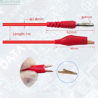 【Big Discounts】Multimeter Test Kit Durable Electrical Alligator Clip For Digital Multimeters#BBHOOD