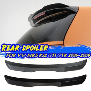 สปอยเลอร์หลังคารถยนต์ พลาสติก ABS คุณภาพสูง สําหรับ VW Golf 5 MK5 R32 GTI R