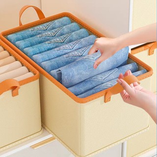 Thicken Pants Clothing Storage Box Wardrobe Clothes Storage Organizer Underwear T-Shirt Sweater Storage Cabinet Drawer Organizer