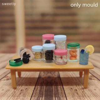 Sweetiy ใหม่ แม่พิมพ์ซิลิโคน ขนาดเล็ก สําหรับบ้านตุ๊กตา DIY