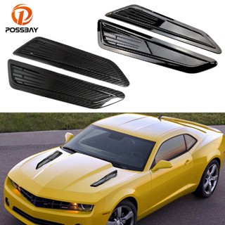 ขายดี ฝาครอบช่องลมกระโปรงหน้ารถยนต์ สําหรับ Chevrolet Camaro LT 1LT 2LT RS Models 2016-2020 1 คู่