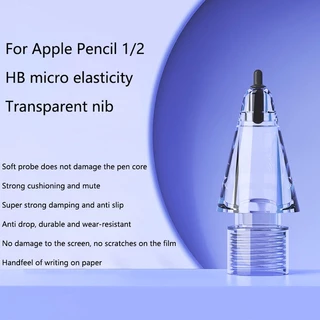 เคล็ดลับดินสอสําหรับ Apple Pencil Pro 1/2 Gen เปลี่ยนคริสตัลเพชรเคล็ดลับสําหรับ iPad ดินสอ 1/2 Anti-wear ปากกาสไตลัสเคล็ดลับ