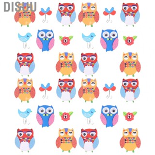 Disuu 3D  Cartoon DIY 4Set Scrapbook Owl For Children Stationery