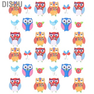 Disuu 3D  Cartoon DIY 4Set Scrapbook Owl For Children Stationery