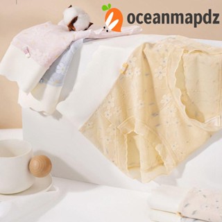 Oceanmapdz กางเกงชั้นใน เอวสูง ลูกไม้ ลายดอกไม้ ไร้รอยต่อ ผ่าข้าง แบบบาง สําหรับผู้หญิง