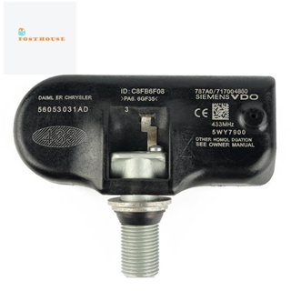 56053031เซนเซอร์วัดความดันลมยางรถยนต์ TPMS 433MHz TS-CH10 สําหรับ Chrysler Dodge Jeep