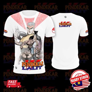 พร้อมส่ง เสื้อยืดแขนสั้น พิมพ์ลาย PENDEKAR LAUT Baju Sublimation Jersey Man Hwa Komik Hong Kong Legend Lejen 3D สําหรับผู้ชาย ผู้หญิง