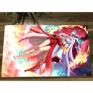 Yugioh Playmat Kurikara the Immovable Avatar TCG CCG แผ่นรองเมาส์ แผ่นรองเมาส์เกมการ์ด