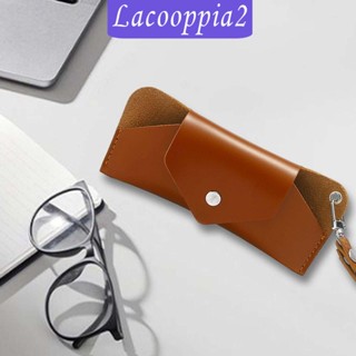 [Lacooppia2] เคสแว่นตา หนัง PU มีสไตล์ สําหรับช้อปปิ้ง สํานักงาน ผู้หญิง ผู้ชาย