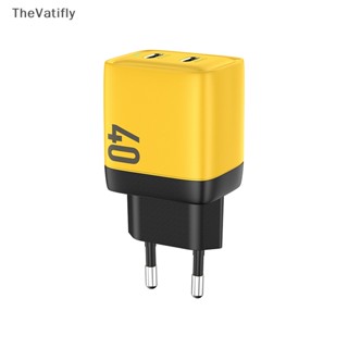 [TheVatifly] อุปกรณ์ชาร์จ Type C PD 40w ชาร์จเร็ว สําหรับ iPhone iPad Huawei Xiaomi [Preferred]